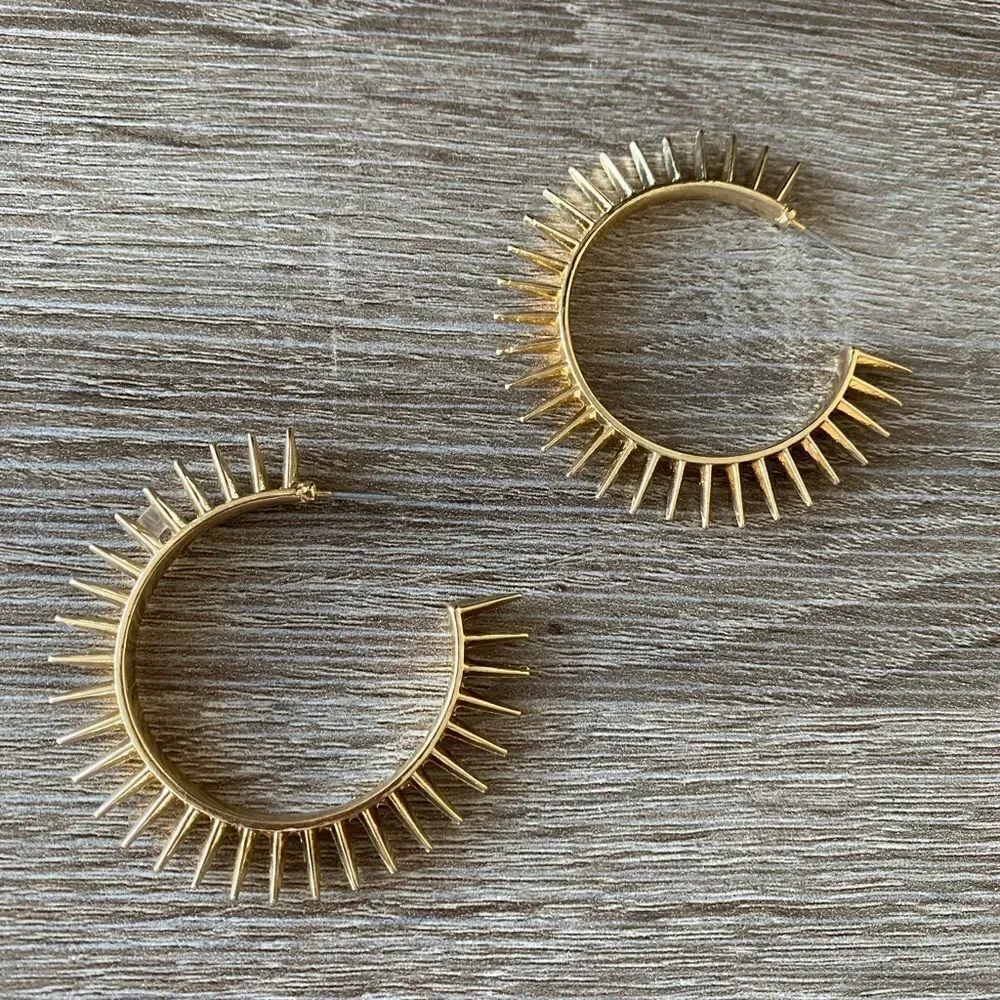 Bohemian hoop earrings M143